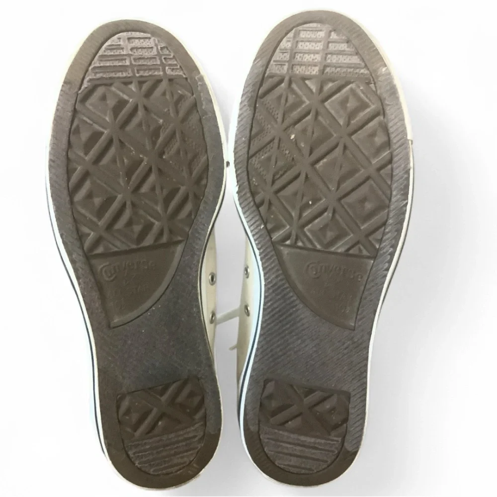 Converse Chuck Taylor All-Star Low Top Sneakers White Size 10.5 Men 12.5 Women - Picture 6 of 8